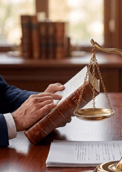 Attorneys reviewing company formation documents